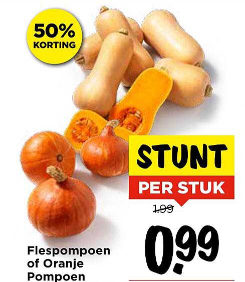 Flespompoen of Oranje Pompoen