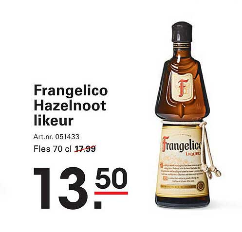 Frangelico Hazelnoot likeur