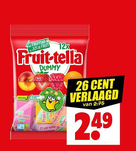 Fruit-tella Dummy 12x