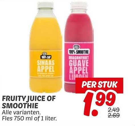 FRUITY JUICE OF SMOOTHIE