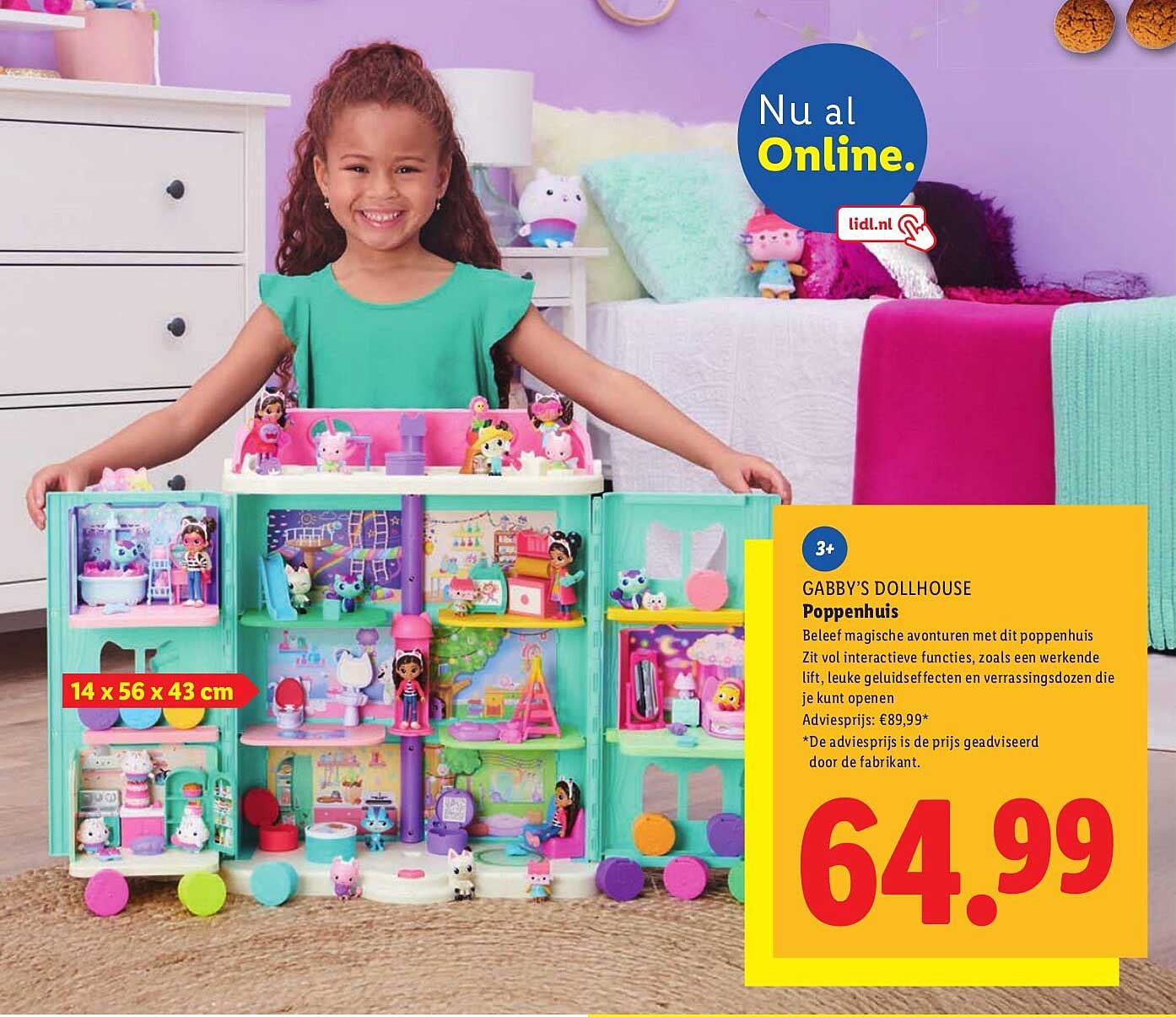 GABBY'S DOLLHOUSE Poppenhuis