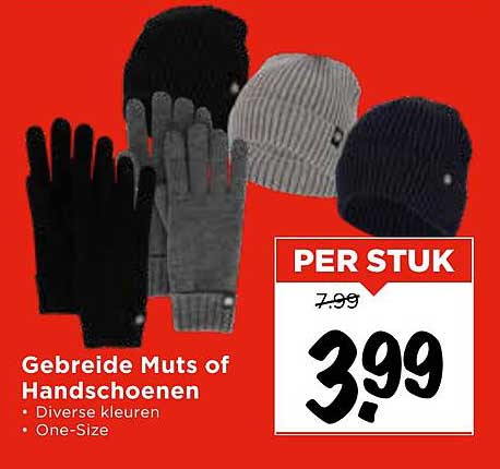 Gebreide Muts of Handschoenen