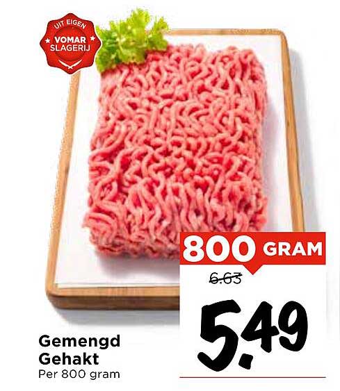 Gemengd Gehakt