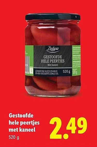 Gestoofde hele peren met kaneel