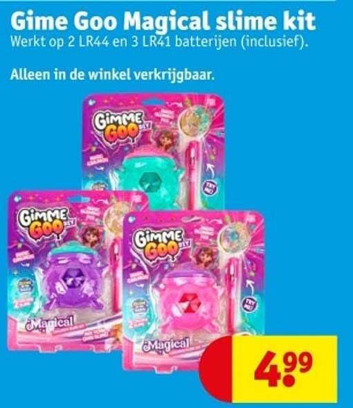 Gime Goo Magical slime kit