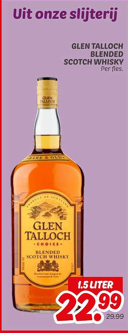 GLEN TALLOCH BLENDED SCOTCH WHISKY