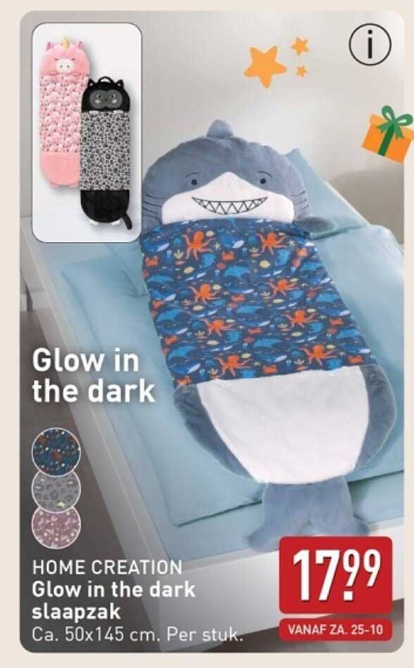 Glow in the dark slaapzak