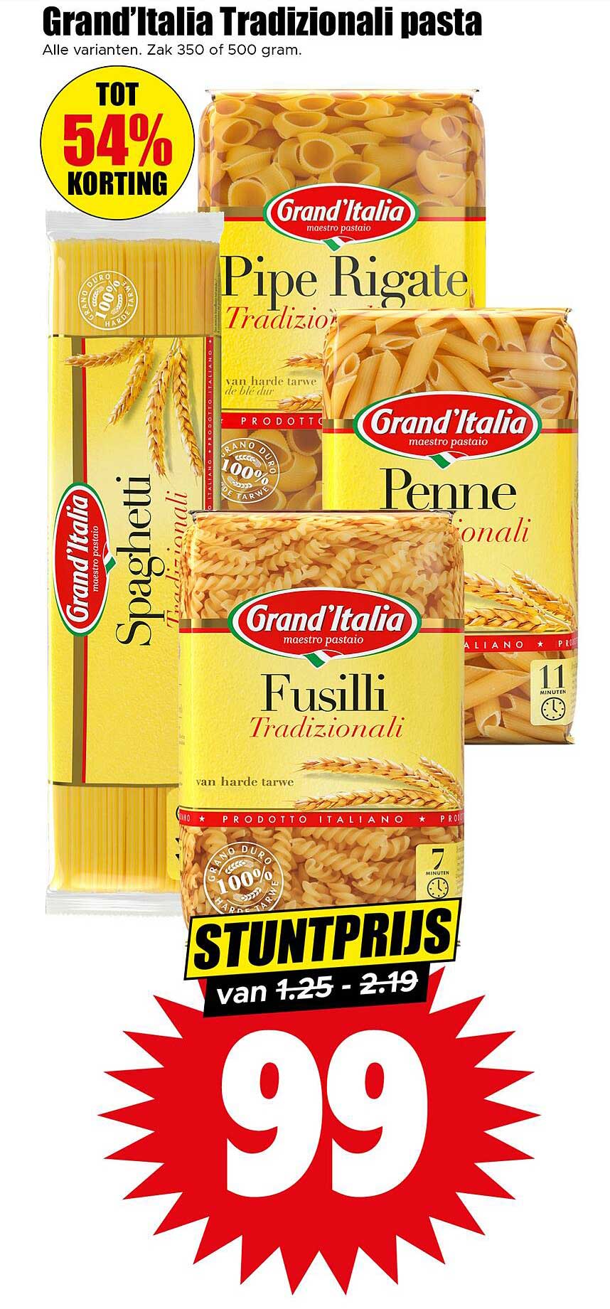 Grand’Italia Tradizionali pasta