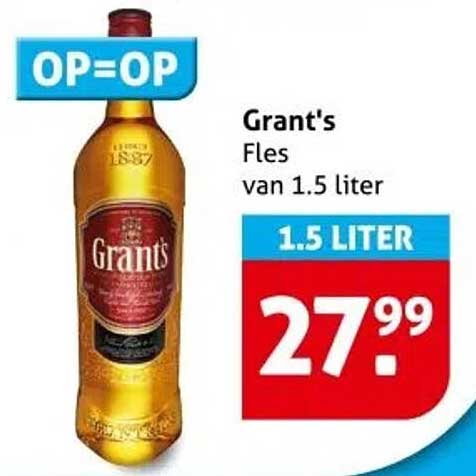 Grant's Fles van 1.5 liter