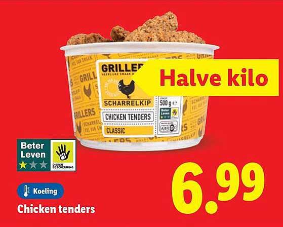 Griller Chicken Tenders 500g