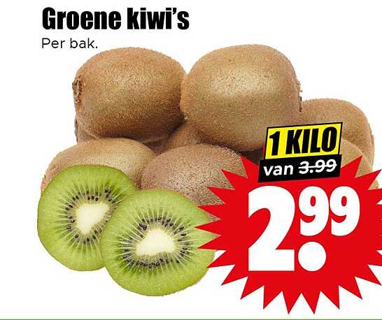Groene kiwi's