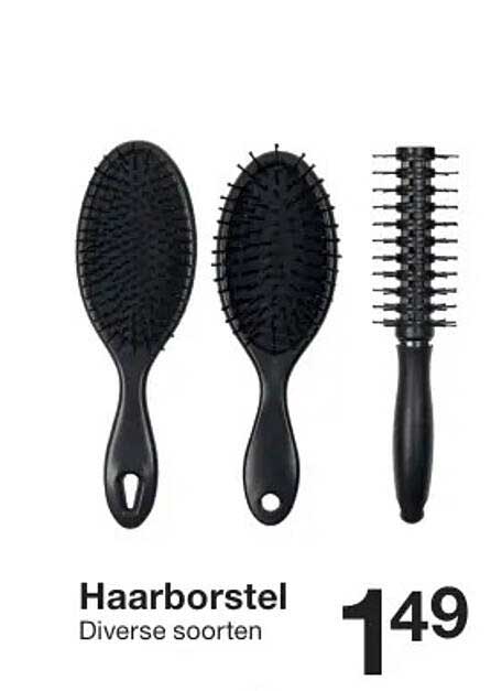 Haarborstel Diverse soorten