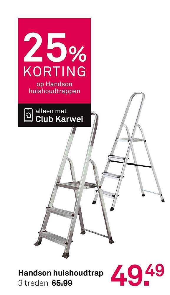 Handson huishoudtrap 3 treden