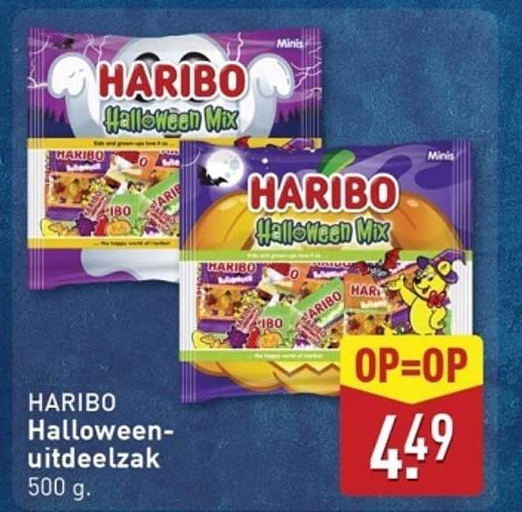 HARIBO Halloween-uitdeelszak