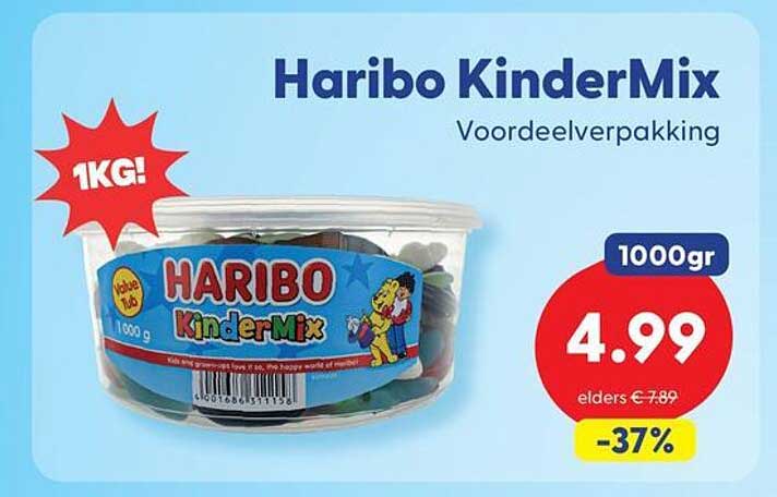 Haribo KinderMix Voordeelverpakking