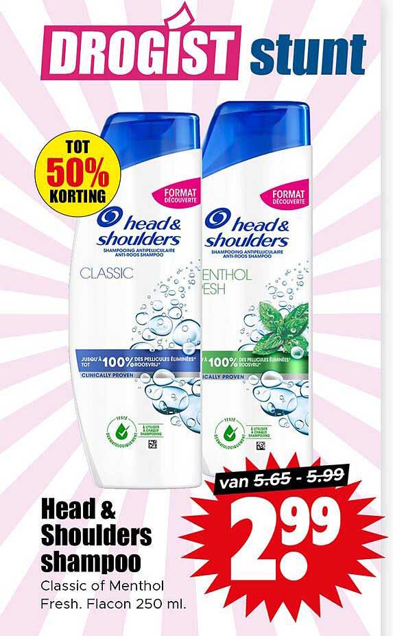 Head & Shoulders shampoo