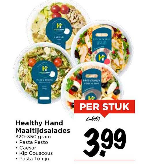 Healthy Hand Maaltijdsalades