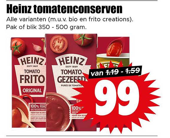 Heinz tomatenconserven