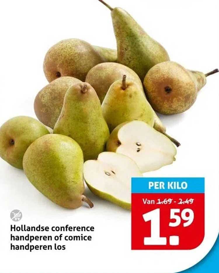 Hollandse conference handperen of comice handperen los