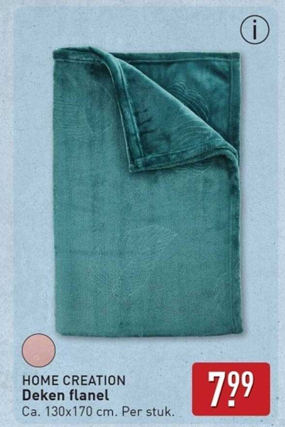 HOME CREATION Deken flanel