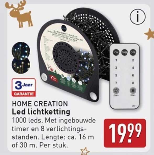 HOME CREATION Led lichtketting