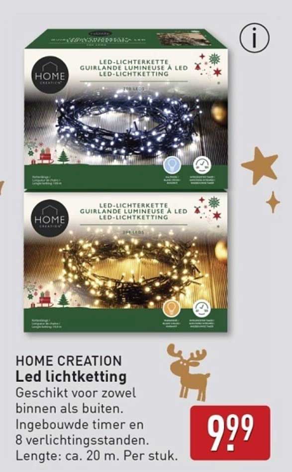 HOME CREATION Led lichtketting