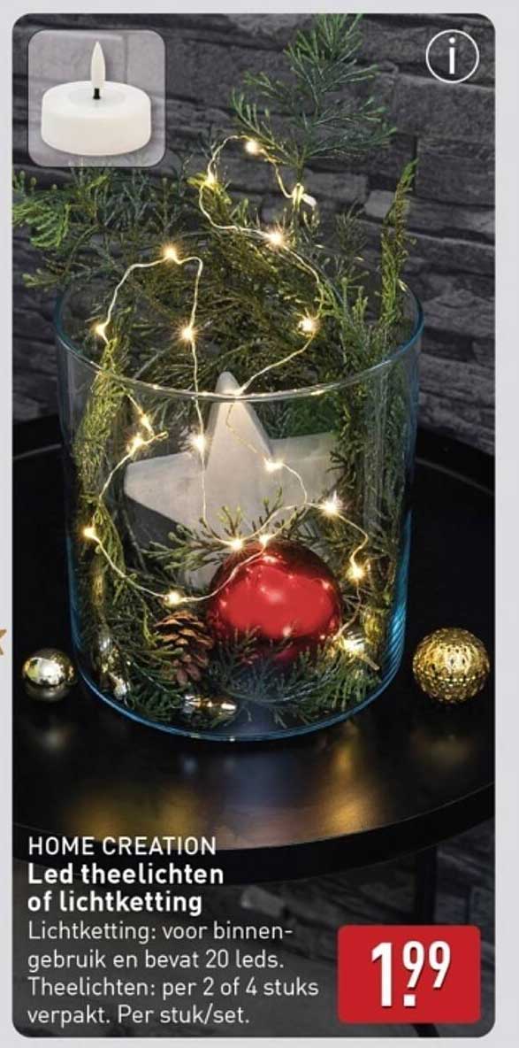 Home Creation Led theelichten of lichtketting