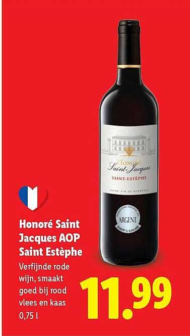 Honoré Saint Jacques AOP Saint Estèphe