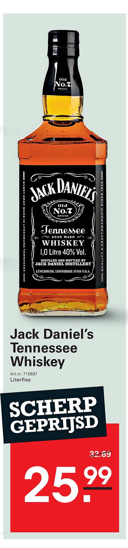 Jack Daniel's Tennessee Whiskey