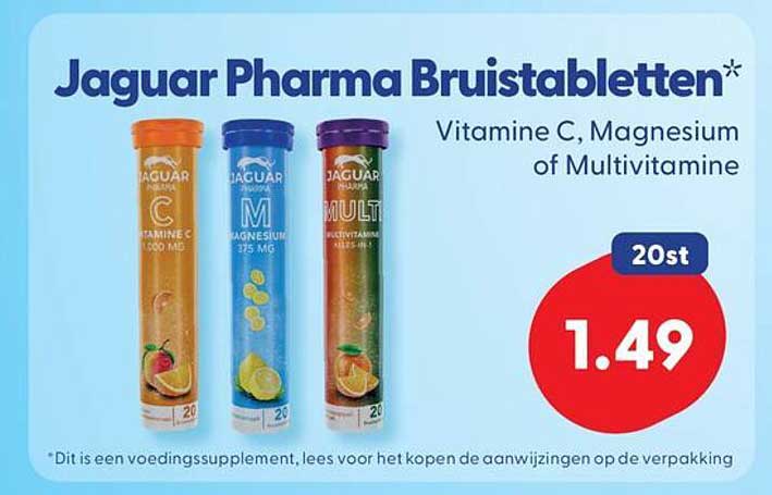 Jaguar Pharma Bruistabletten*