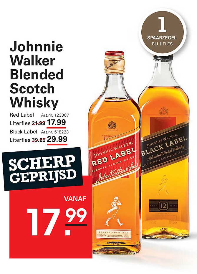 Johnnie Walker Blended Scotch Whisky