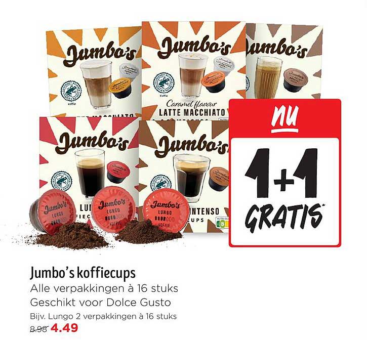 Jumbo's koffiecups