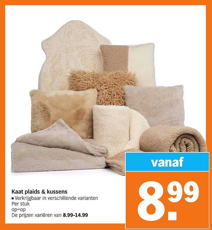 Kaat plaids & kussens