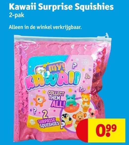 Kawaii Surprise Squishies 2-pak