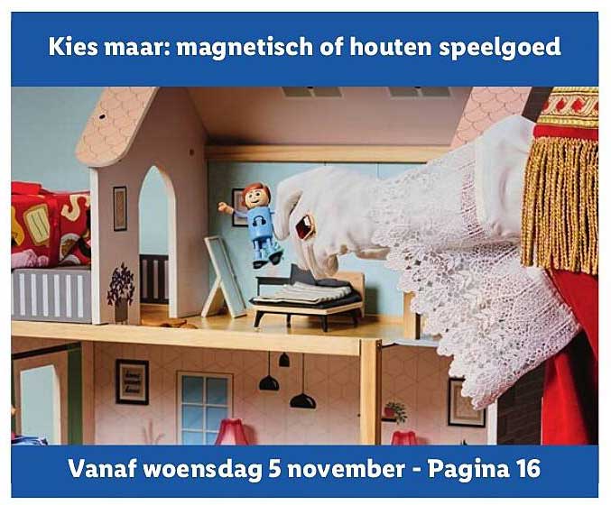 Kies maar: magnetisch of houten speelgoed