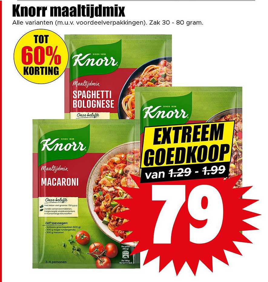 Knorr maaltijdmix