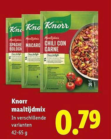 Knorr maaltijdmix