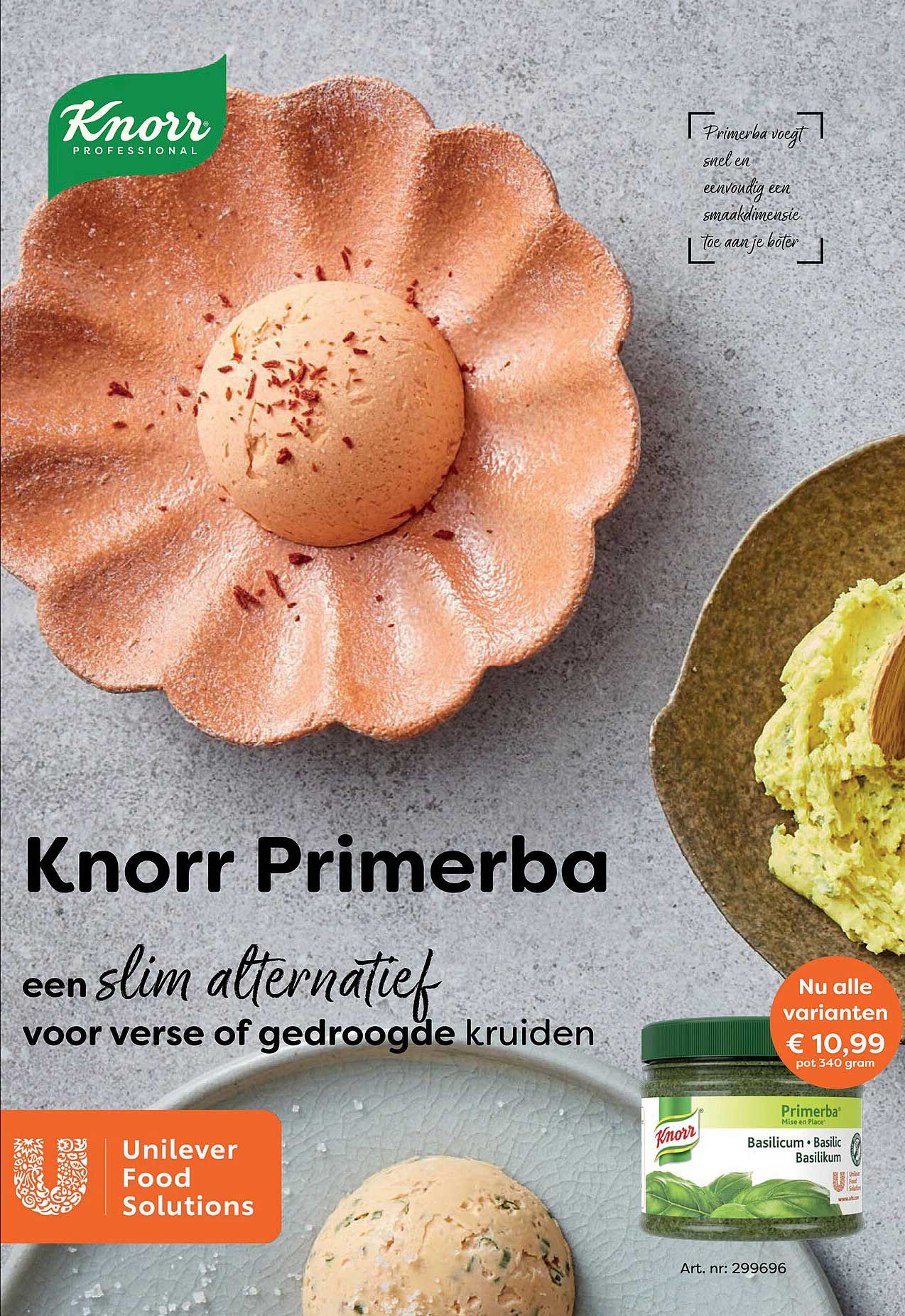 Knorr Primerba - een slim alternatief voor verse of gedroogde kruiden