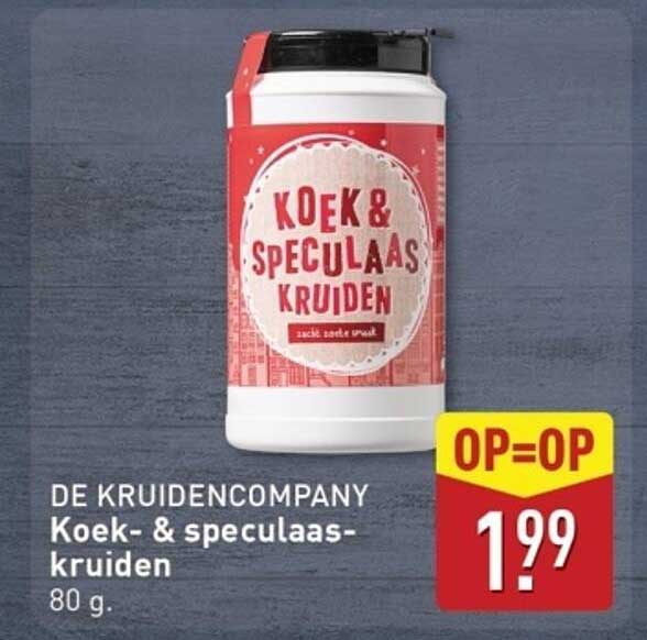 Koek- & speculaaskruiden