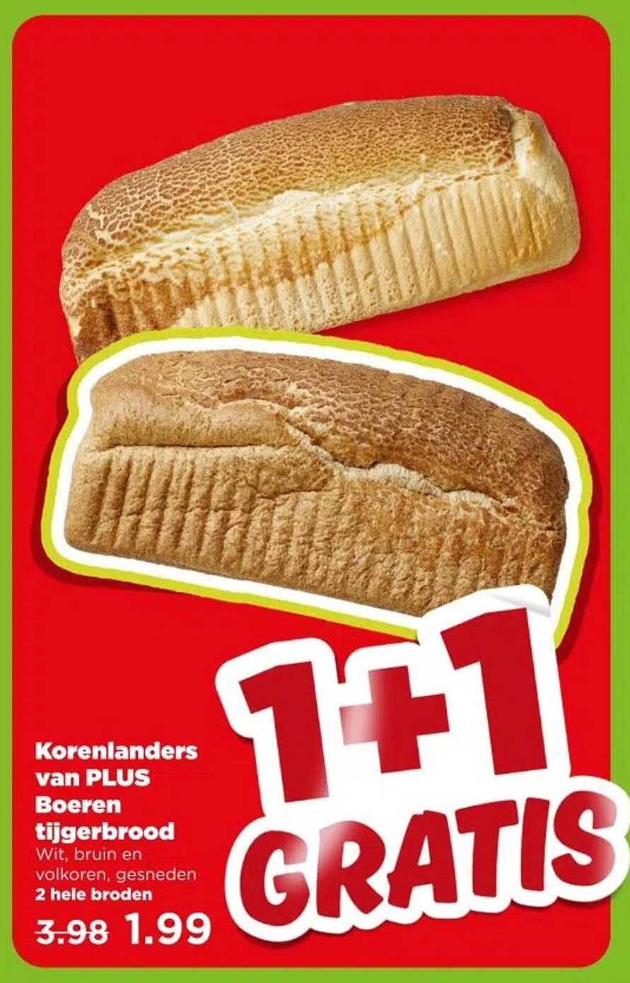 Korenlanders van PLUS Boeren tijgerbrood