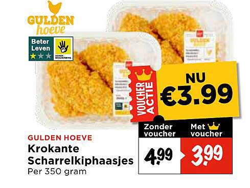 Krokante Scharrelkiphaasjes