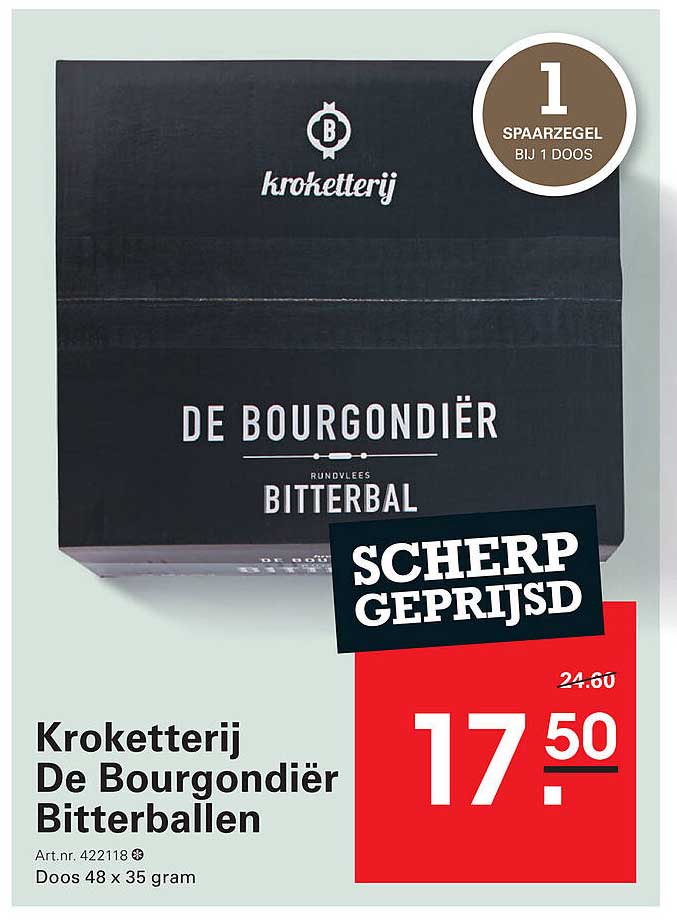 Kroketterij De Bourgondier Bitterballen