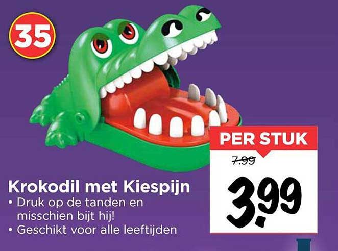 Krokodil met Kiespijn