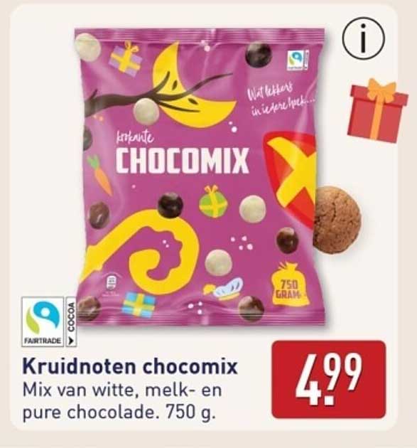 Kruidnoten chocomix