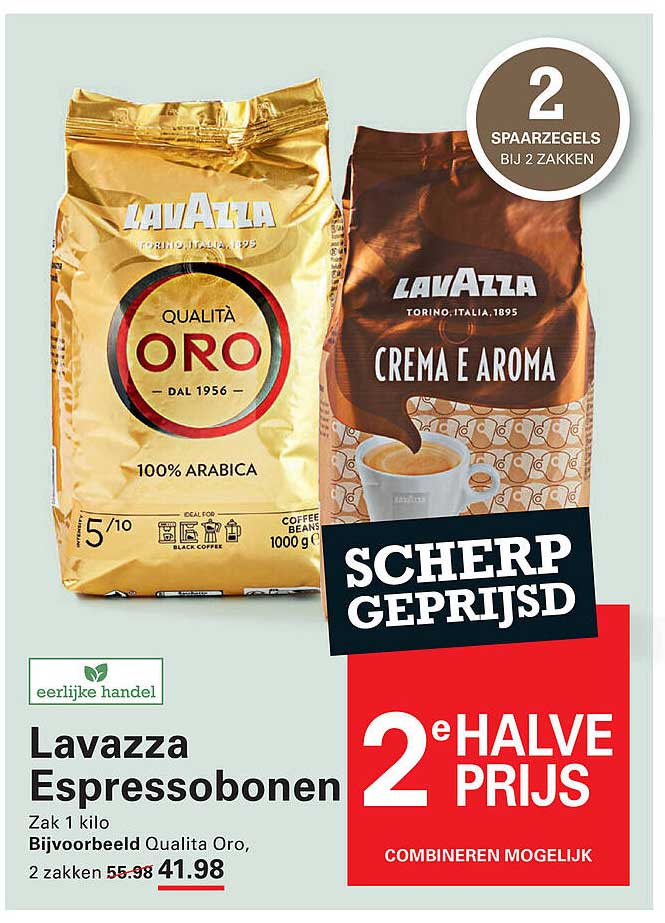 Lavazza Esprossobonen Zak 1 kilo