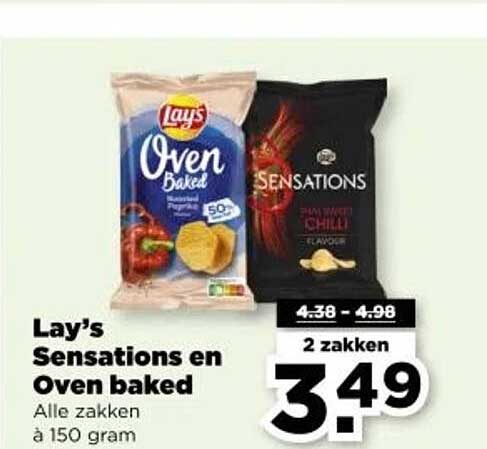 Lay's Sensations en Oven baked