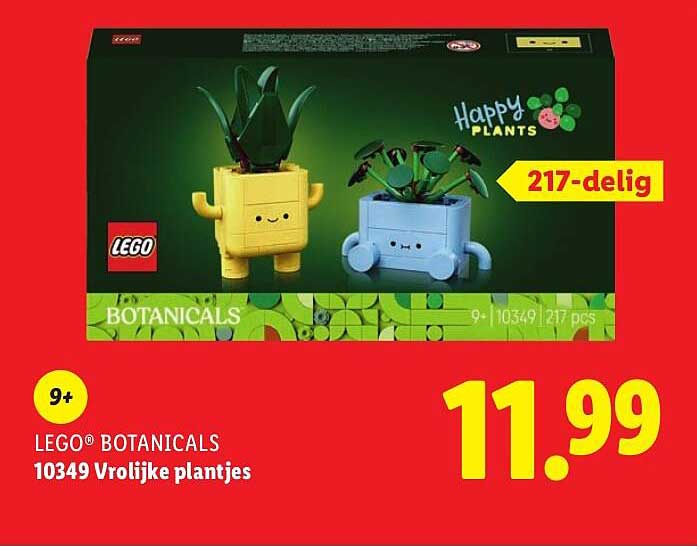 LEGO® BOTANICALS 10349 Vrolijke plantjes