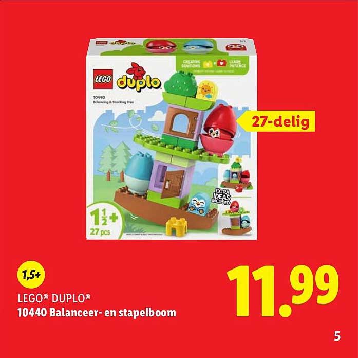 LEGO® DUPLO® 10440 Balancer- en stapelboom
