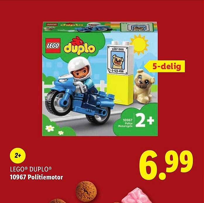 LEGO® DUPLO® 10967 Politiemotor