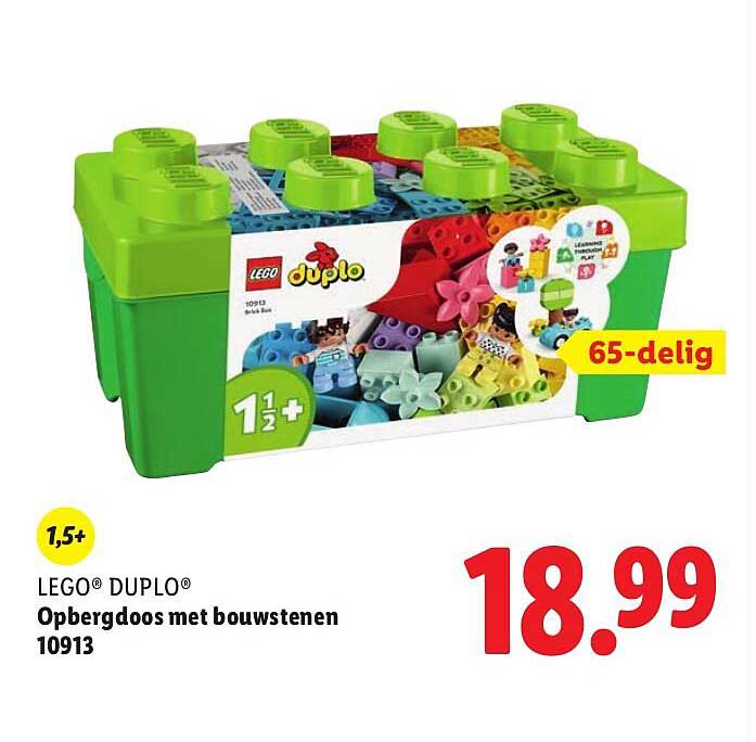 LEGO® DUPLO® Opbergdoos met bouwstenen 10913